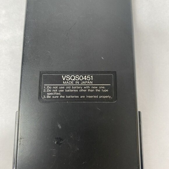 Vintage Magnavox VSQS0451 TV VCR Remote Control w/Slide M25-Made in Japan - Picture 8 of 11